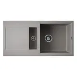 Кухонная мойка Omoikiri Sakaime 86-2-GR (4993560) Leningrad Grey