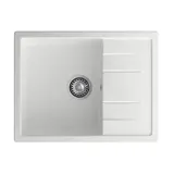 Кухонная мойка Granfest Quadro 650L (650*500) Иней