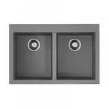 Кухонная мойка Omoikiri Bosen 80-2-GR (4993569) Leningrad Grey