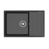 Кухонная мойка Granfest Level 760L (760*500) Черный