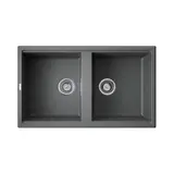 Кухонная мойка Omoikiri Tedori 86-2-PL (4993931) Платина