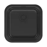 Кухонная мойка Paulmark Vello 44 UNI (446*446) Матовый черный NANO PVD