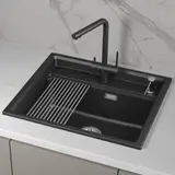 Кухонная мойка Granula KS-6003i (600*510) Шварц