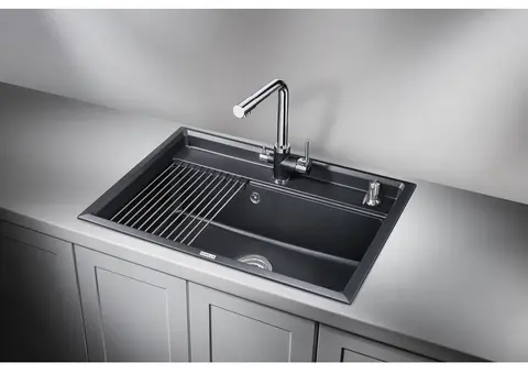 Кухонная мойка Granula KS-7301 (730*510) Шварц