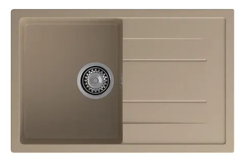 Кухонная мойка Granfest Quadro 780L (770*495) Песочный