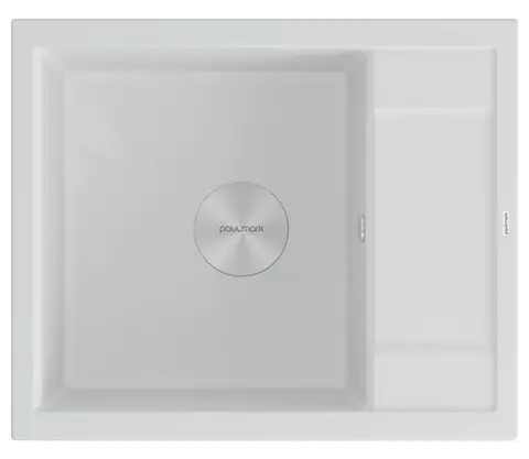 Кухонная мойка Paulmark Flugen 50-600 (600*500) Белый матовый 431/WH