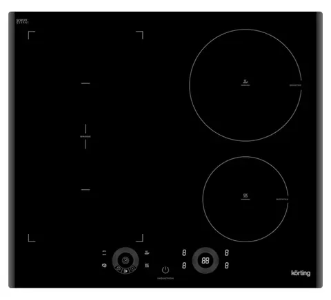 Индукционная варочная панель Korting HIB 64750 B Smart