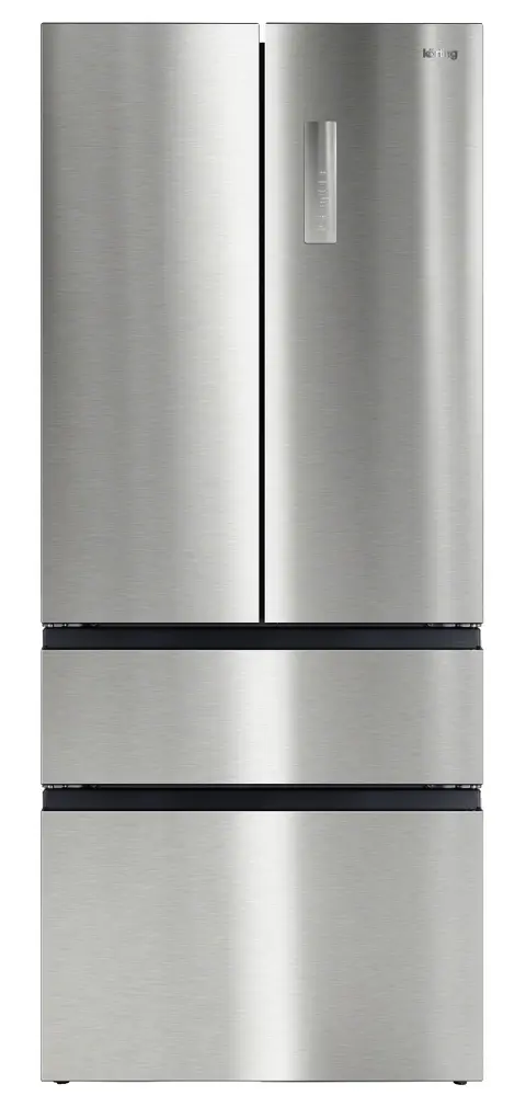 Отдельностоящий холодильник Korting KNFF 80307 SI X
