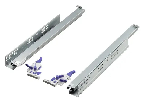 Комп.направляющих скрыт.монт.Unihopper Push to Open 3D L-550 CL14E1.5503.ZP(156651)