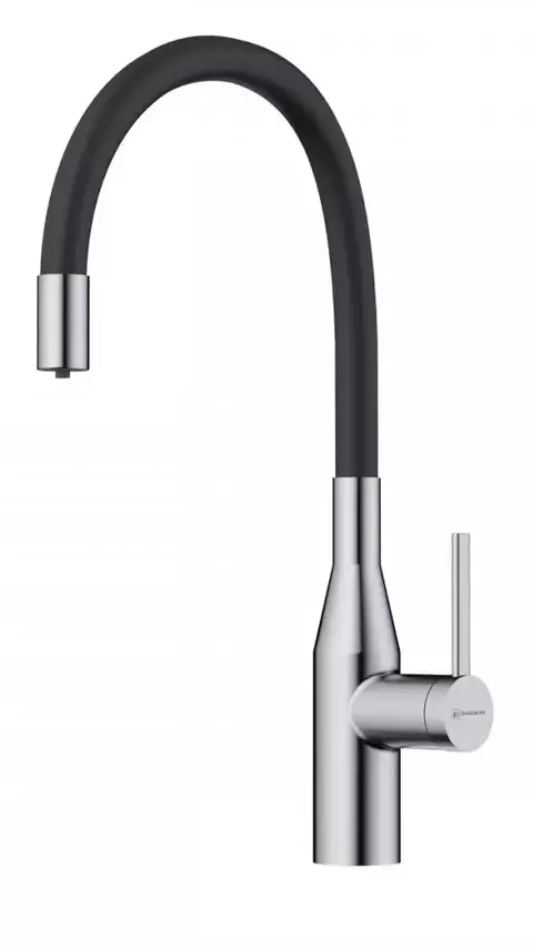 Смеситель Omoikiri Yatomi-2-Plus BN-BL (4994344) Нержавеющая сталь/Черный
