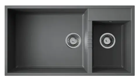 Кухонная мойка Omoikiri Tedori 85-2-U-PL (4993947) Платина