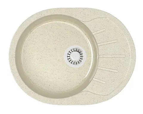 Кухонная мойка Marrbaxx Тейлор Z10 (575*440) Глянец Q2 Бежевый РАСПРОДАЖА